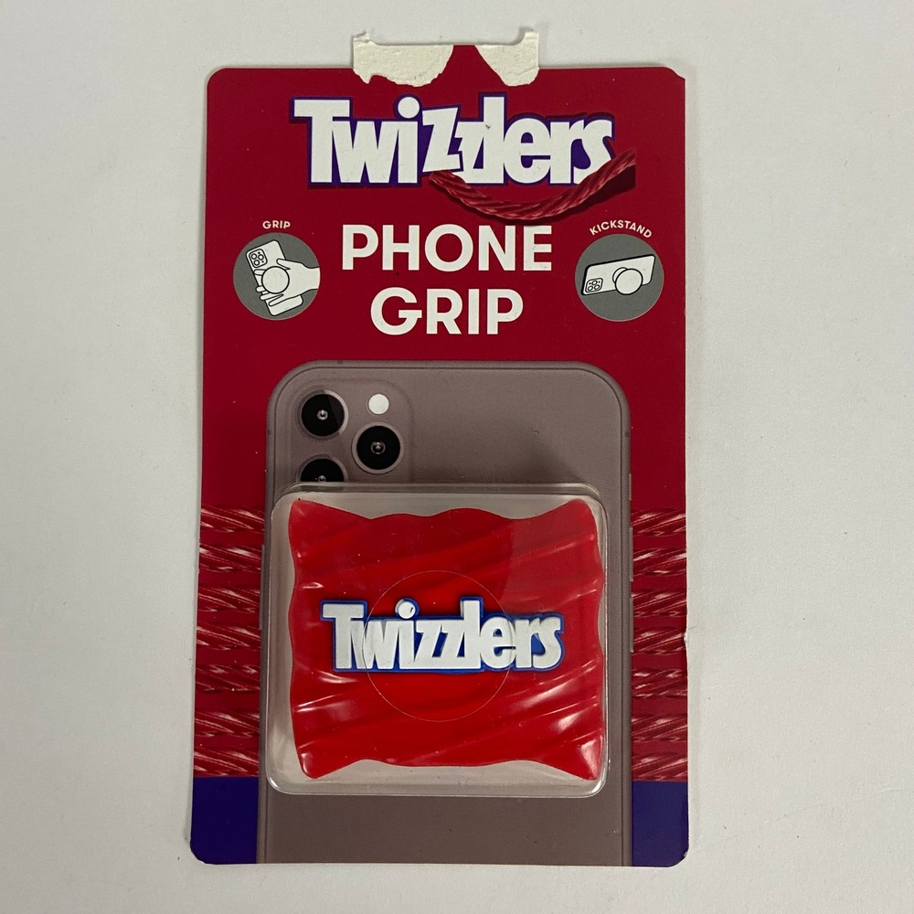 Twizzlers Phone Grip Kickstand Cable Organizer Red Licorice Candy SHSY-GRIP-TWZ